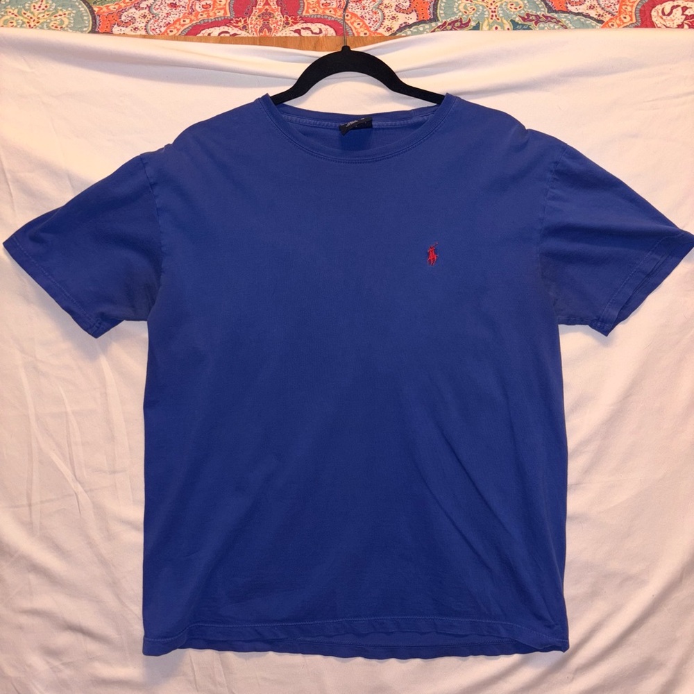 Ralph Lauren Men's Short Sleeve Tee Blue